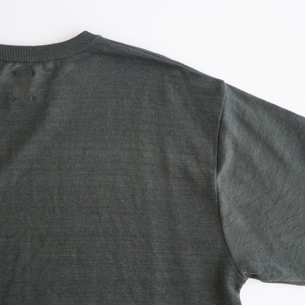 HEMP BROWSING T-SHIRT #GRAY [BN-26SM-079]