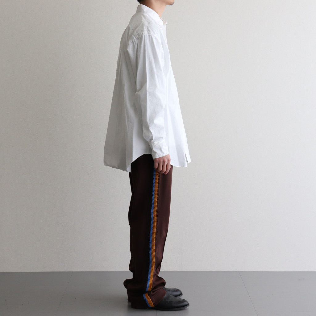 TRACK PANTS JERSEY #D.BROWN [DNS25P02]
