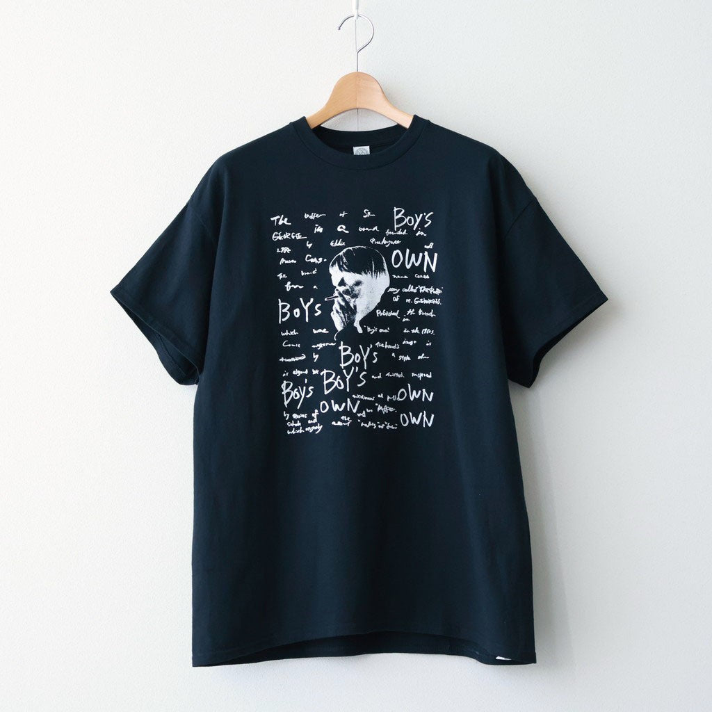 BOYS OWN SHORT SLEEVE T-SHIRT #BLACK [DNS26T04]