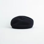 ANGORA WOOL HUNTHING CAP - GENTLEMAN #BLACK [X01007]