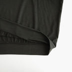 CREW NECK L/S TEE #DARK OLIVE [M26C15CS03C]