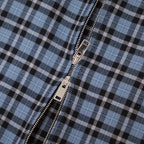 ZIP SHIRT #BLUE CHECK [A26C17SH03C]