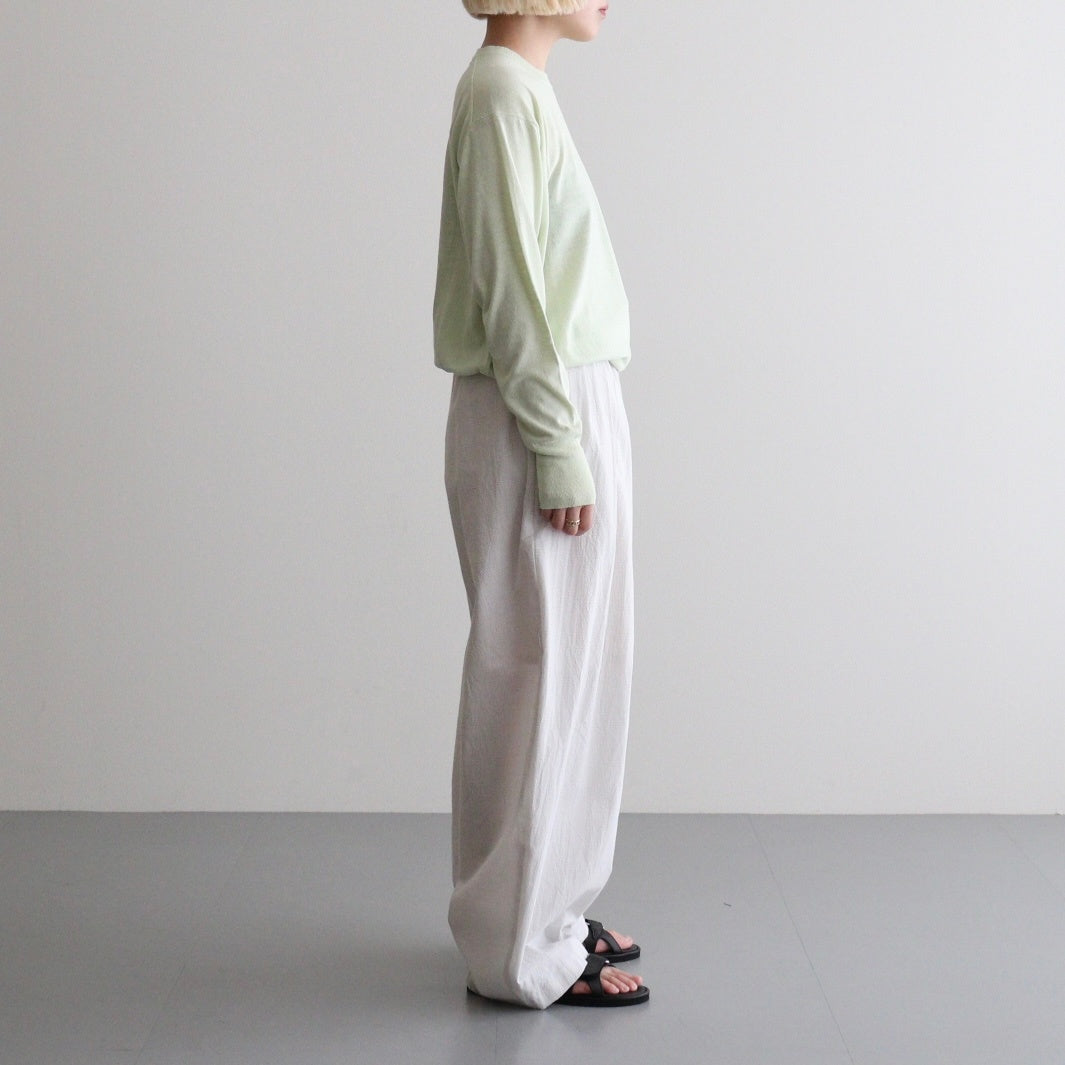 REVIVAL SOFT SILK CREW NECK #MINT [BN-26SL-033]