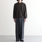 BABY WOOL POLO CARDIGAN #BROWN [BN-26FM-040]