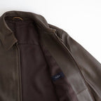 SHEEP AVIATOR LEATHER JACKET #052 DARK BROWN [16862 25023]