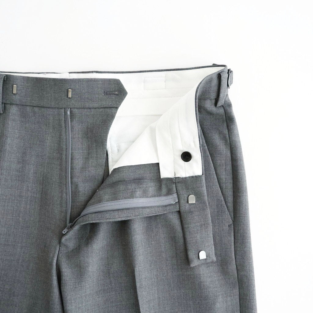 REGULAR FIT STRAIGHT TROUSERS #GRAY [M26C06PT02C]