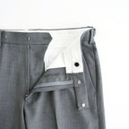 REGULAR FIT STRAIGHT TROUSERS #GRAY [M26C06PT02C]