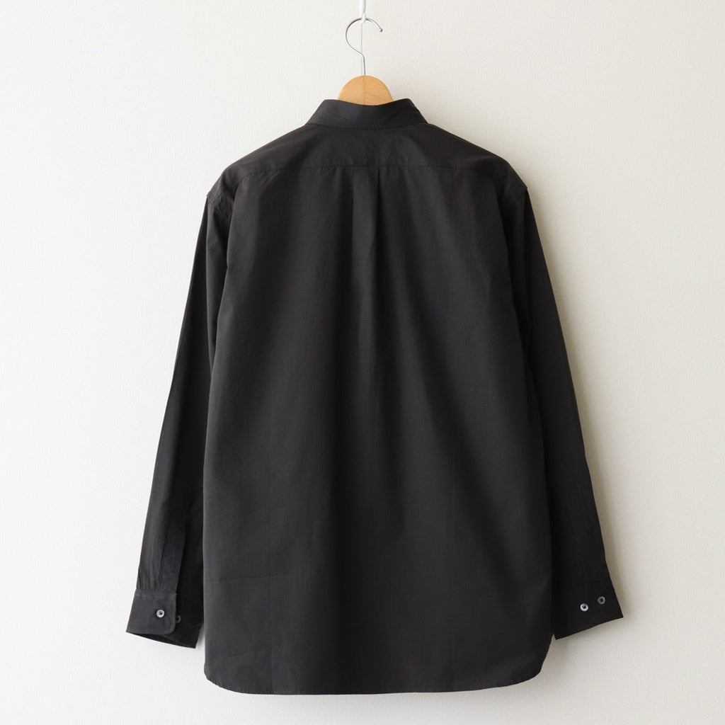 REGULAR COLLAR DRESS SHIRT #CHARCOAL [PM-LS01]
