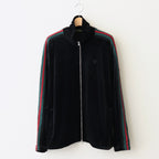 TRACK JACKET VELOURS #BLACK [DNA25B03-B]