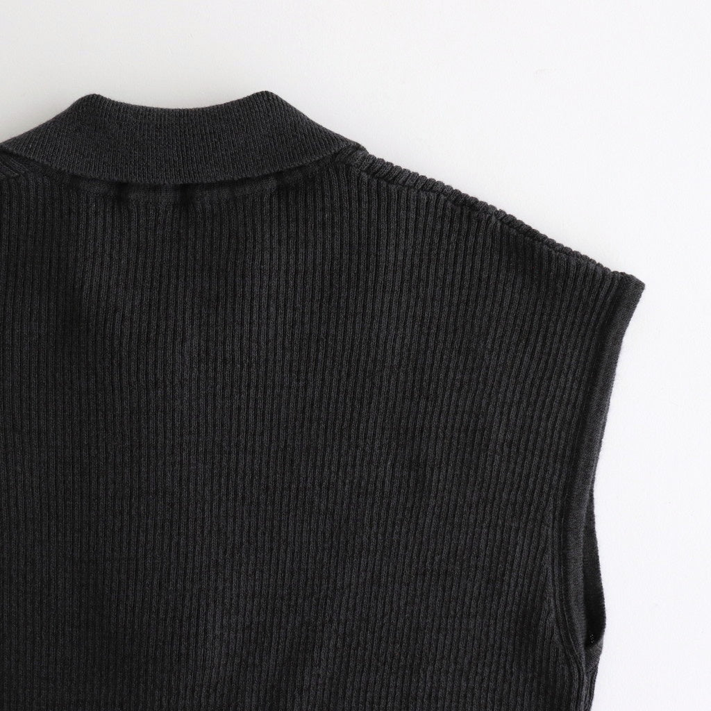 Cotton Silk Skipper Knit #CHARCOAL [NEP-SS2527W]