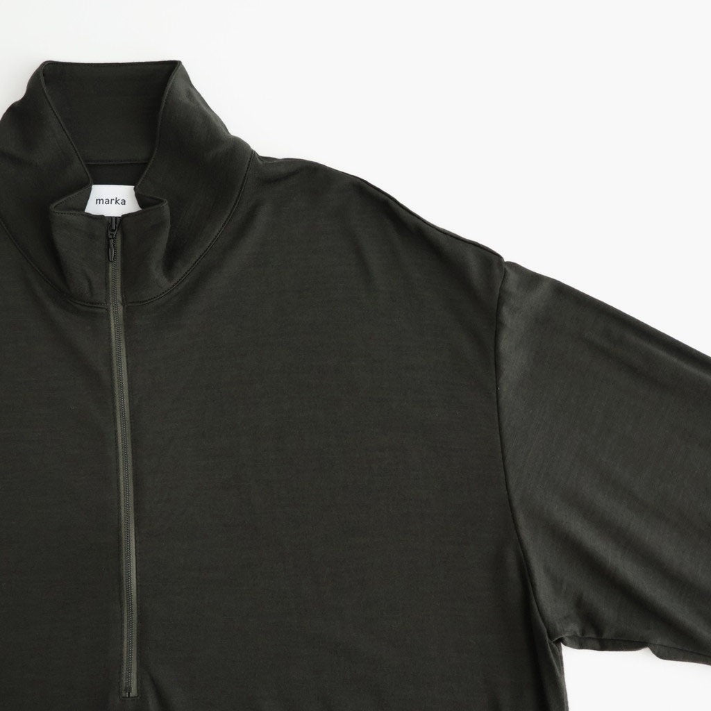HALF-ZIP STAND #DARK OLIVE [M26C15CS02C]