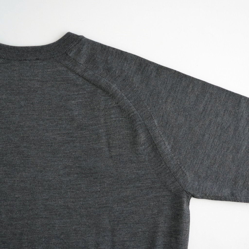 BABY WOOL CREW NECK #GRAY [BN-26FL-021]
