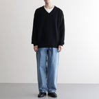 13.5oz DENIM BAGGY #110 INDIGO [17052 40026]