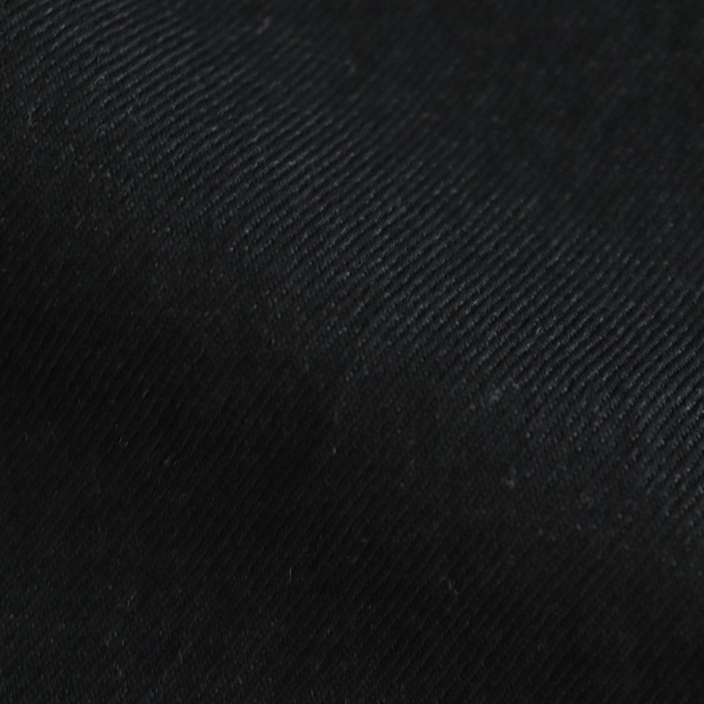 COCOON WIDE EASY PANTS #CHAMBRAY BLACK [M25C12PT03C]