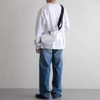 CORDURA ECOMADE CANVAS SHOULDER BAG S #WHITE [16552 71408]