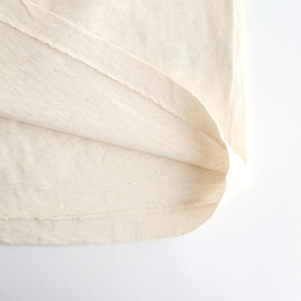 Slub Yarn Cotton２pack Tee #Natural×White / Blue×Navy [NEP-SS2611]