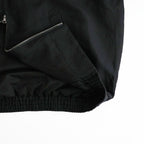 Washed Wool Silk Sports Jacket #Black [BHS26F020]