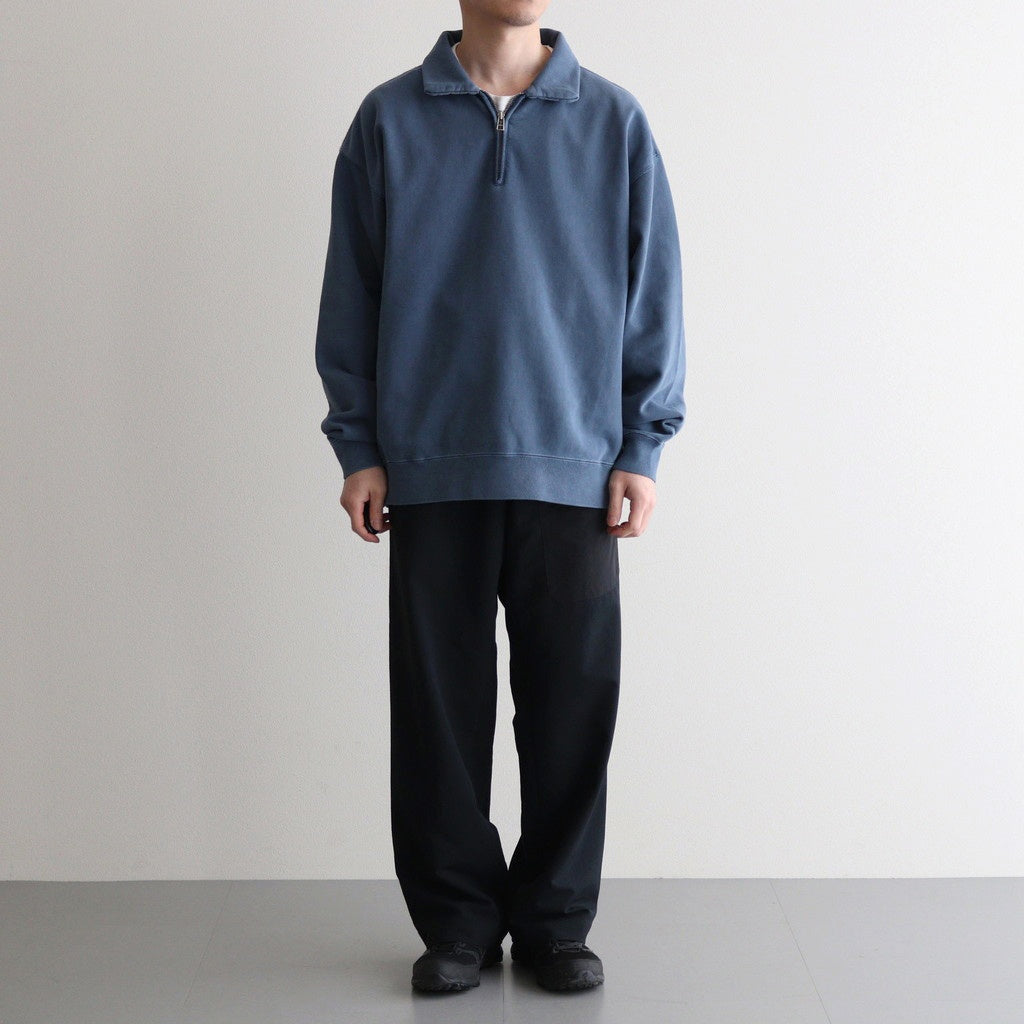 11oz Half Zip Sweatshirt #Sax [N25SH010]
