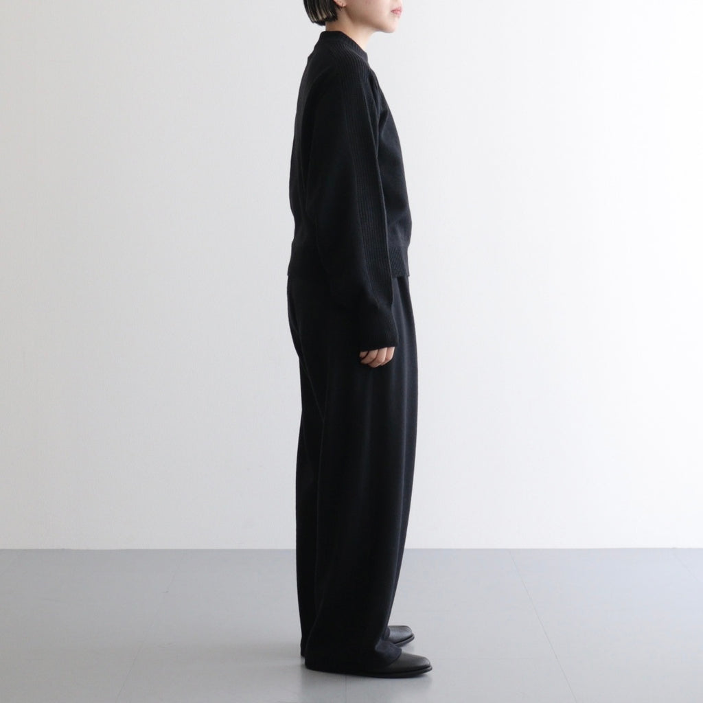 All-yak Crewneck #BLACK×NAVY [NEP-AW2408]