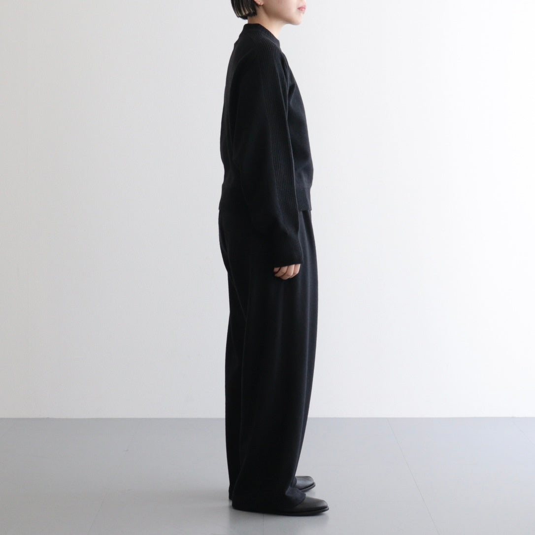 All-yak Crewneck #BLACK×NAVY [NEP-AW2408]