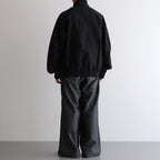 FLIGHT JACKET #CHAMBRAY BLACK [M25C08BL01C]