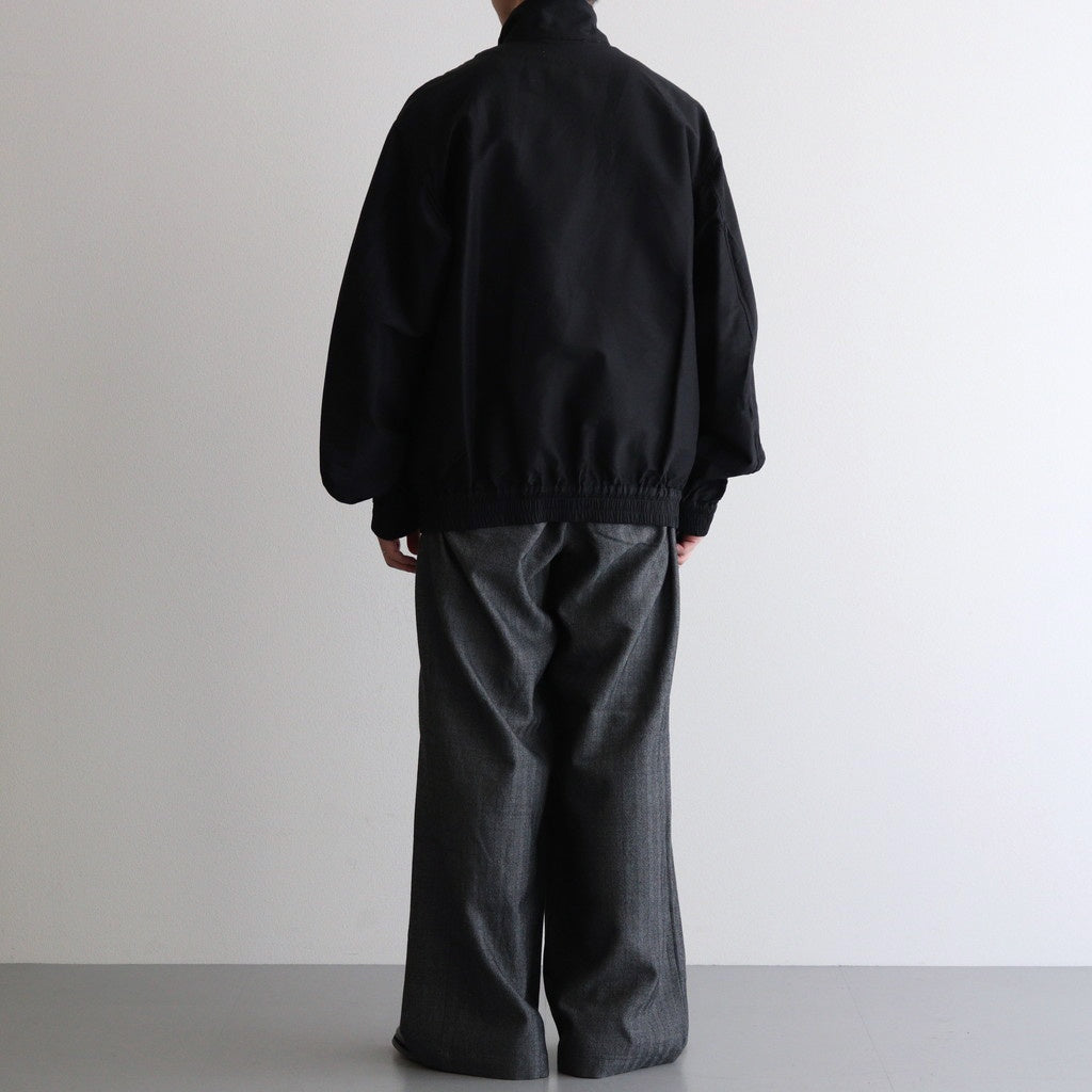 FLIGHT JACKET #CHAMBRAY BLACK [M25C08BL01C]