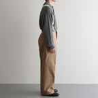 SOLIS COTTON TROUSERS - CHINO #BEIGE [HV501001]