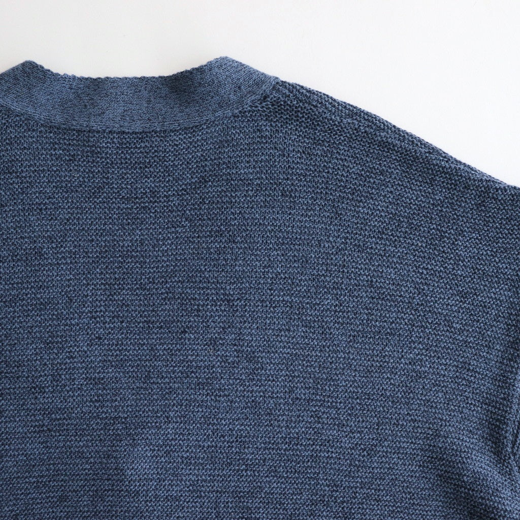 Co/Li Garter Stitch Cardigan #BLUE [NEP-SS2534M]