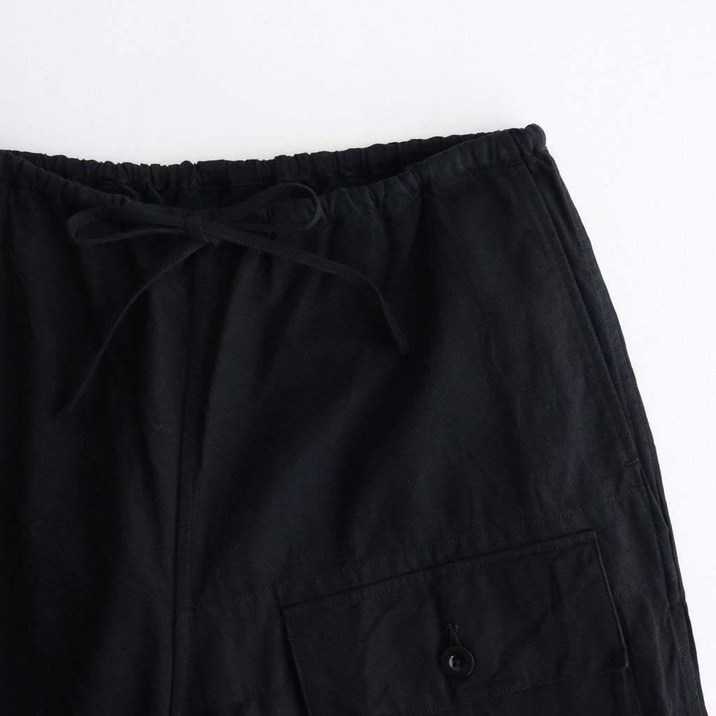 Light oz Denim SAS Trousers #SulfurBlack [bROOTS25S10]