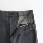 Wool Tuckless Tapered Trousers #MIX GRAY [NEP-SS2509W]