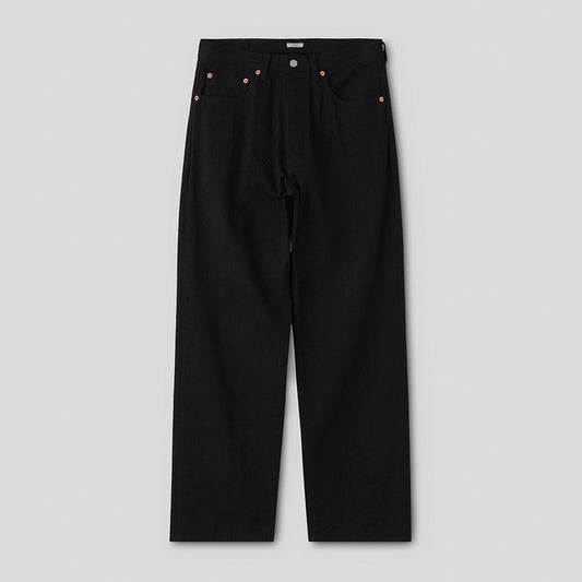 CLASSIC JEANS (WIDE) #BLACK [PM-301]