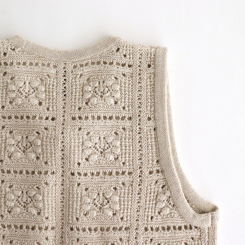 GRASSY RACE PETIT VEST #NATURAL [BN-25SL-029]