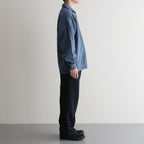 11oz Half Zip Sweatshirt #Sax [N25SH010]