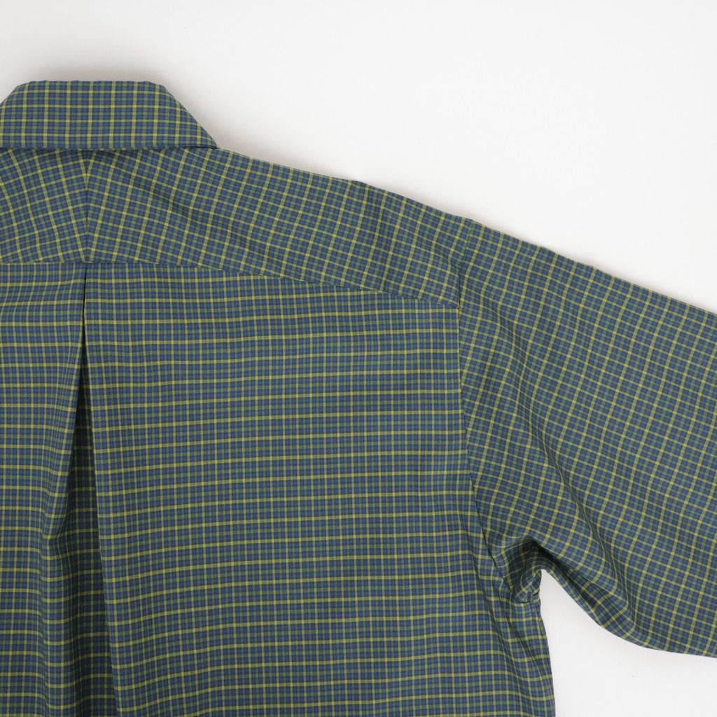 REGULAR FIT DRESS SHIRT #GREEN CHECK [A26C11SH01C]