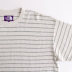 Garment Dyed Jacquard Field Tee #Stone [N26SH039]