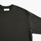 CREW NECK L/S TEE #DARK OLIVE [M26C15CS03C]