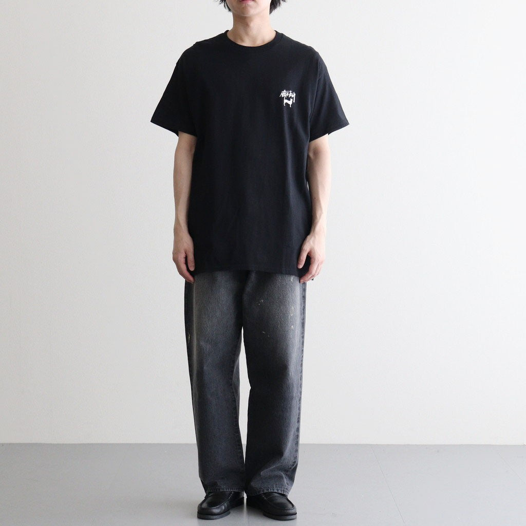 DN CAT SHORT SLEEVE T-SHIRT #BLACK [DNS26T06]