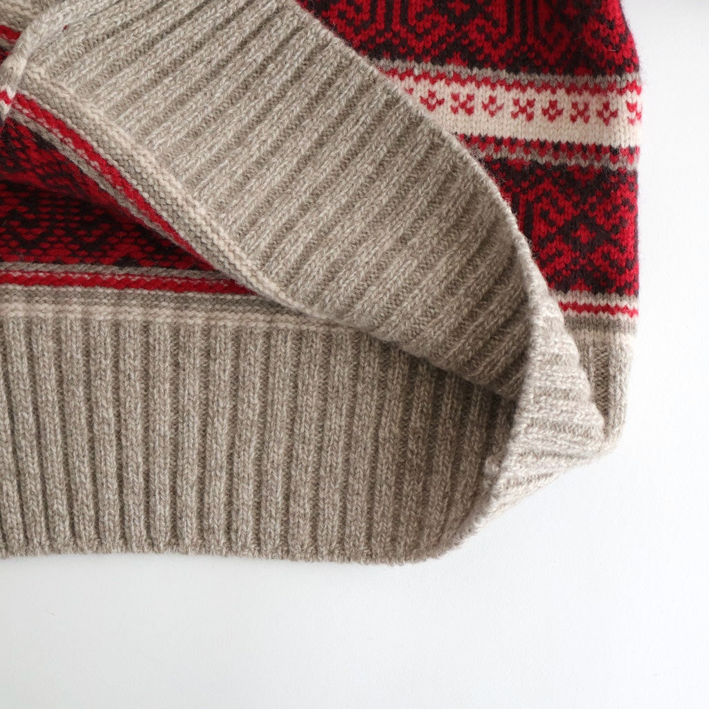 Nordic Crewneck #Red Mix [NEP-AW2525W]