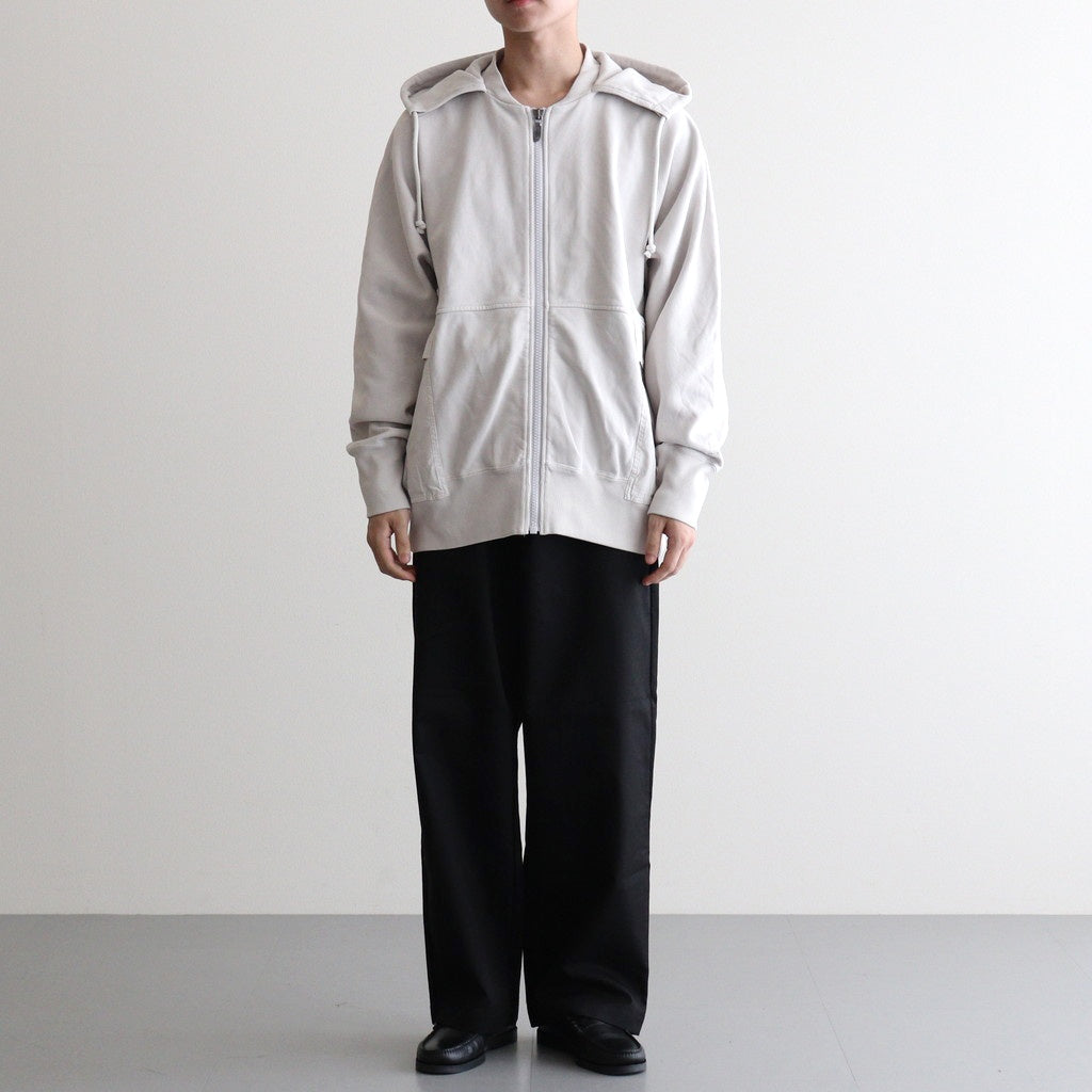 11oz Zip Up Hoodie #Stone [N25FH046]