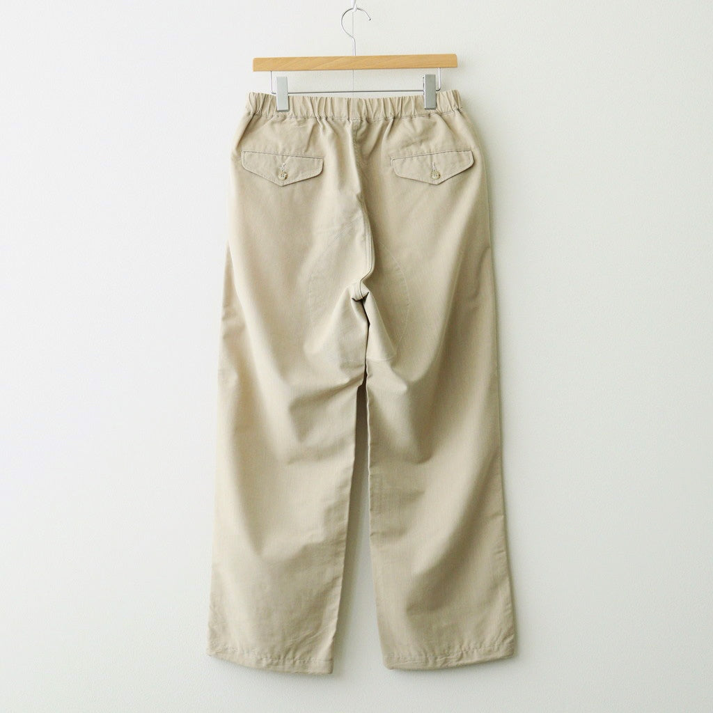 C/W/P STRING TROUSERS #SAND IVORY [PMAV-PT08]