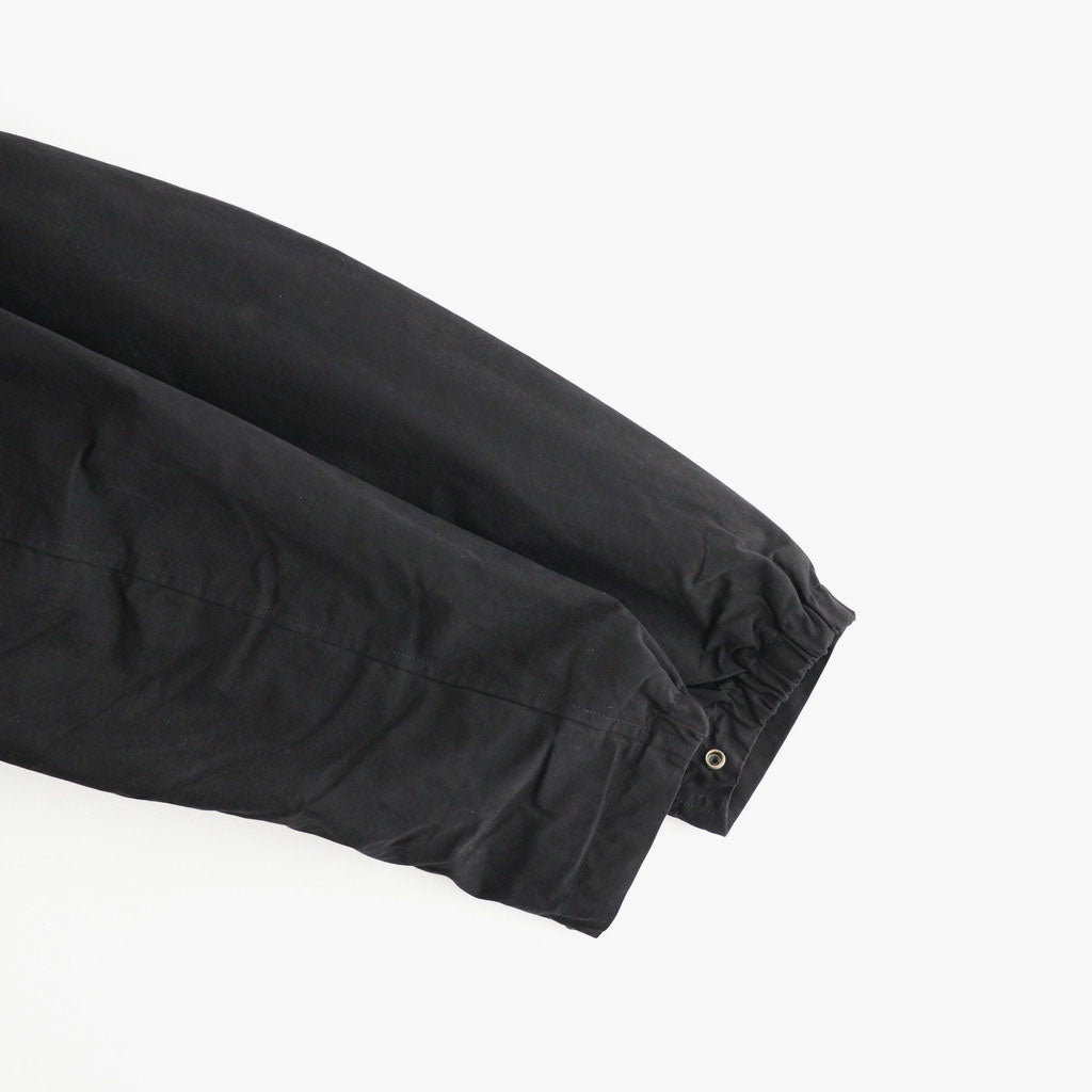 WAXED CLOTH FIELD COACH JACKET #INK BLACK [PMAW-OT04]