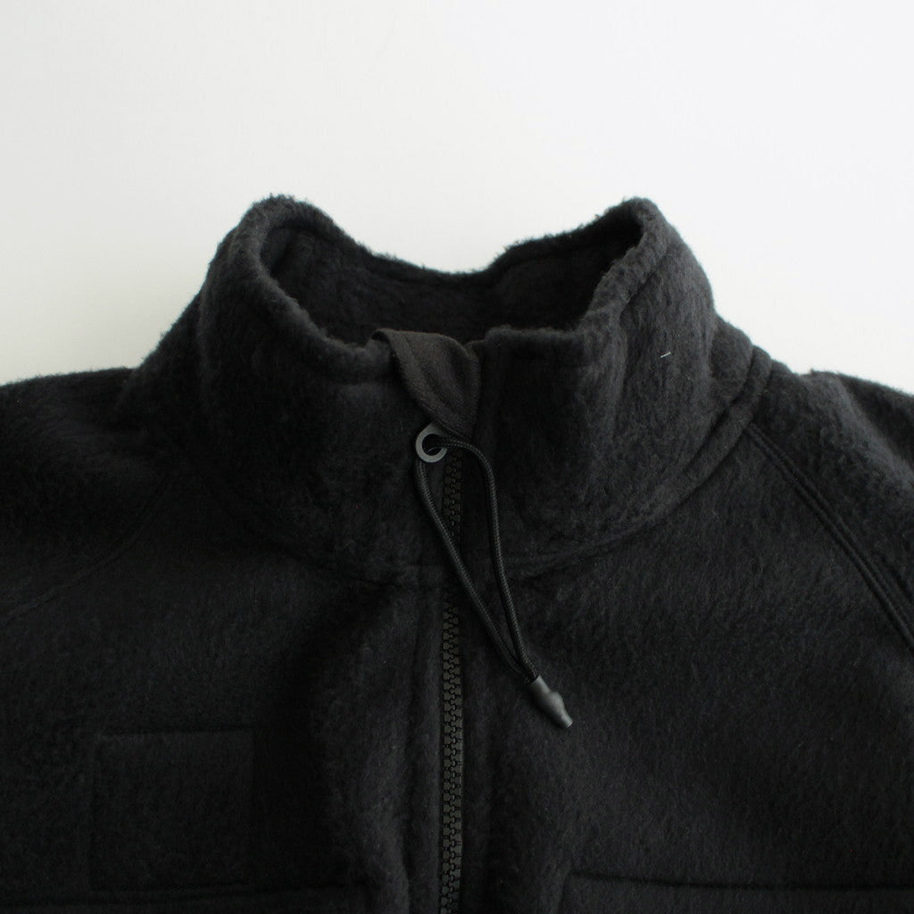 LEVEL3 Fleece Jacket #Black [bROOTS24F12]