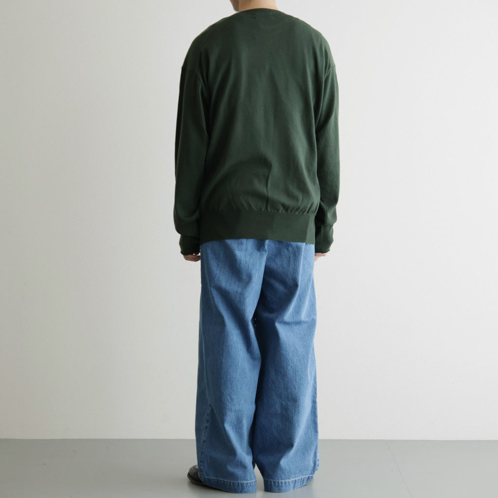 Wool Crewneck #GREEN [NEP-AW2626]