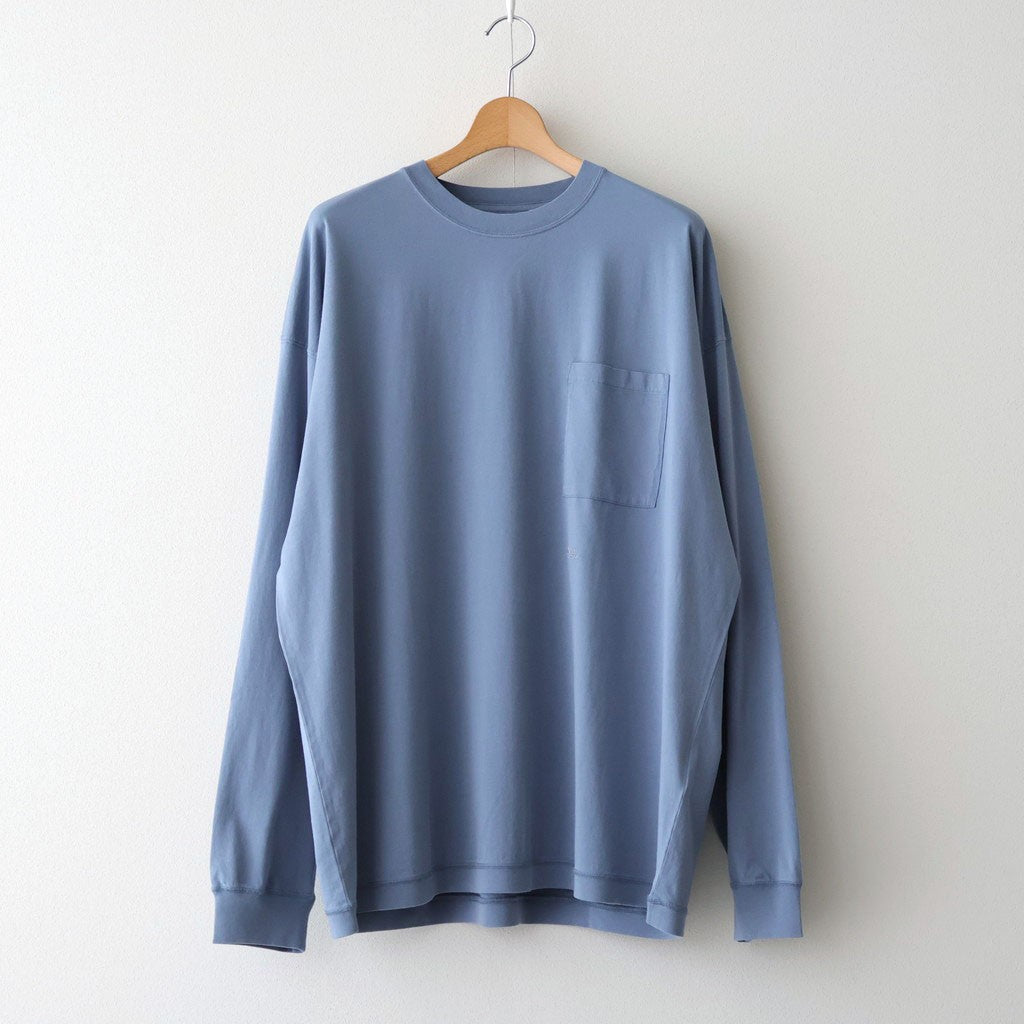 OOAL L/S Pocket Tee #Blue Gray [S26ST015]