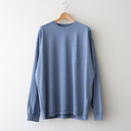 OOAL L/S Pocket Tee #Blue Gray [S26ST015]