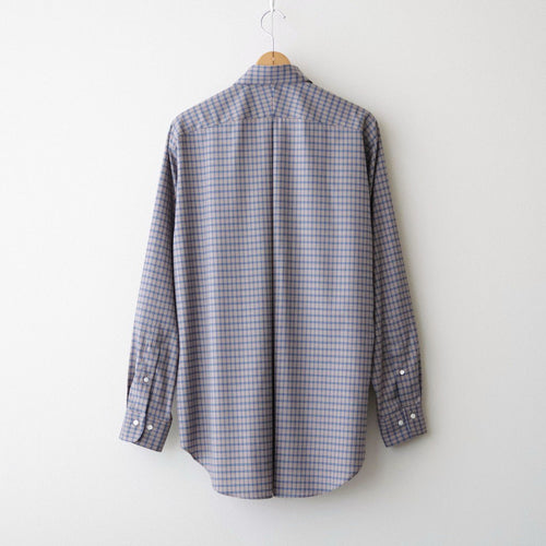 REGULAR FIT DRESS SHIRT #BROWN CHECK [A26C11SH01C]
