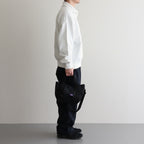 CORDURA Nylon Shoulder Tote Bag #Black [N25SO020]