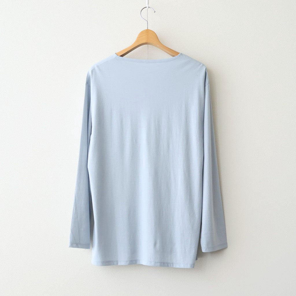 PIMA MOKLODI BASQUE TEE #SMOKE BLUE [26S-BIS-CS62]