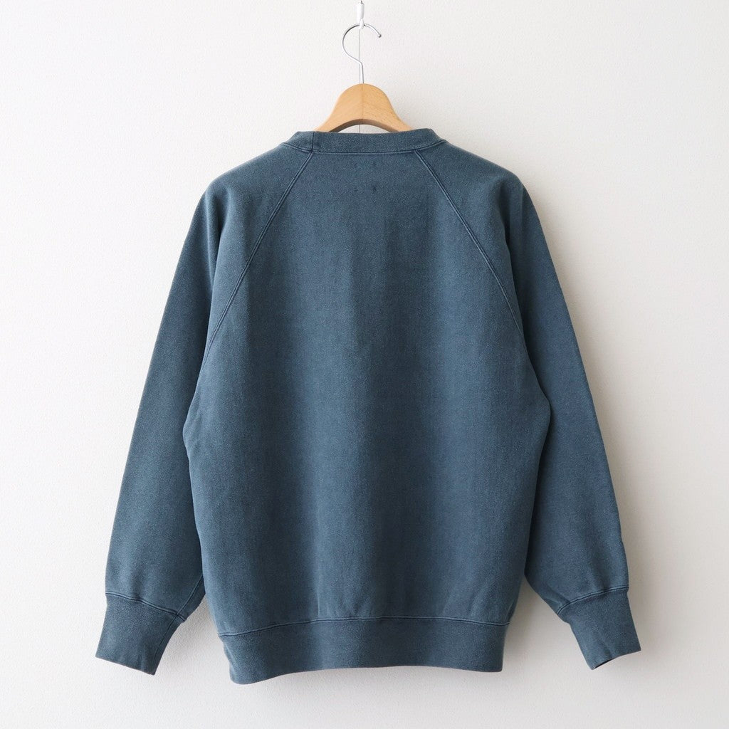 FADE COLOR JUMBERCA URAKE CREW NECK #FADE NAVY [BN-25FM-033]