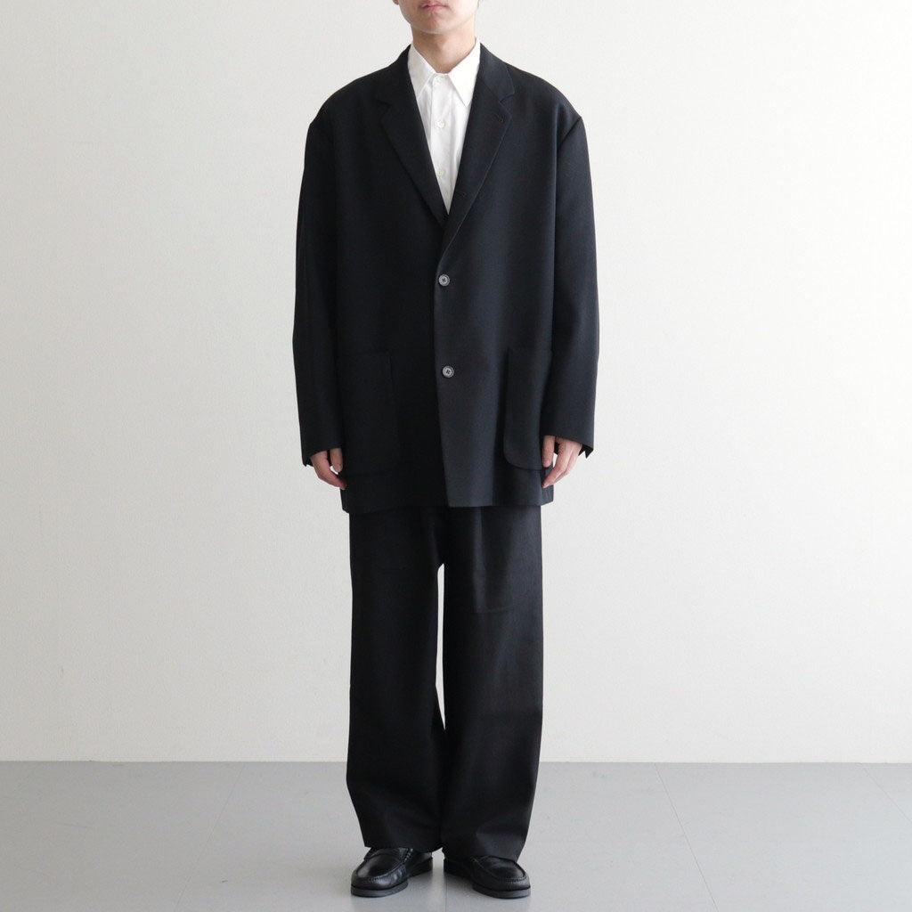 舒适西装外套#黑色 [A23C-04JK01C]